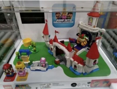 NEW Lego Super Mario Store Display Case - Peach's Castle 71408 - Image 1 of 4