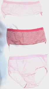 Fruit of the Loom Girl's bikini panties-sz 8-5 PR-NWOT-4-100% COTTON-1 POLY BLEN - Picture 1 of 8
