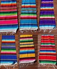 Mexican Serape Table Runner 14" x 72" Lightweight Saltillo Sarape Camino de Mesa