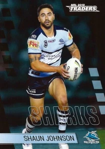 2019 CRONULLA SHARKS NRL Card SHAUN JOHNSON Special Edition - Picture 1 of 1
