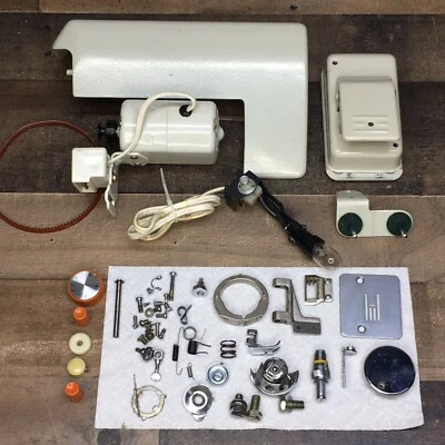 Brother Riviera 1681 Sewing Machine Spare Parts Lot *Motor* Pedal * Extension * - Image 1 of 4