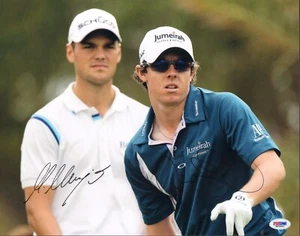 RORY MCILROY SIGNIERT AUTO'D 11 X 14 FOTO PSA/DNA COA MARTIN KAYMER US PGA CHAMP B - Bild 1 von 1