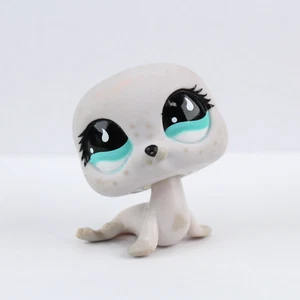 Paquete individual Littlest Pet Shop pecas focas bebé aguamarina ojos azules - Imagen 1 de 5