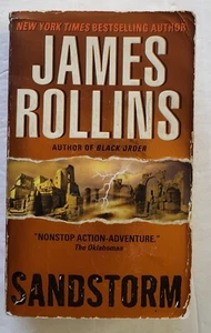Sandstorm by James Rollins 2007 569 pages Harper Paperback Ancient Supernatural - Imagen 1 de 3