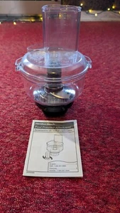 HAMILTON BEACH BLENDER CHEF FOOD PROCESSOR ATTACHMENT FOR B12 B17 B18 B20 UNUSED - Picture 1 of 2