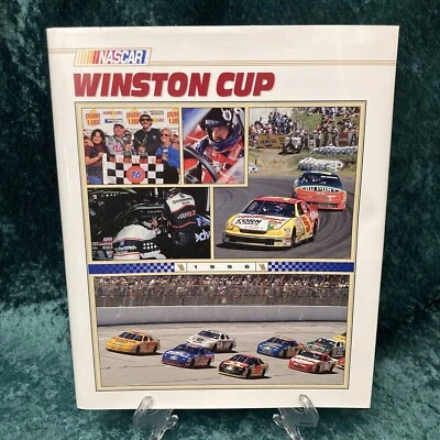 Winston Cup 1996 Yearbook NASCAR Terry Labont 1st, Dale Earnhardt, Jeff Gordon - Image 1 of 4