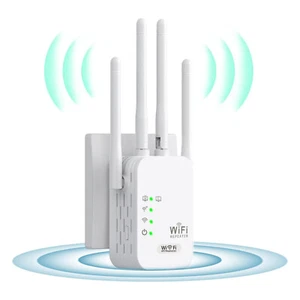 Amplificatore Segnale Extender Wifi 1200Mbps Lungo Raggio 5G/2.4G Modalità AP/Router/Ripetitore - Foto 1 di 7