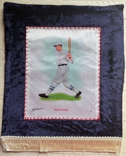 2007 Rogers Hornsby Helmar Brewing Company Large 11x14 Silks Limited Production - Image 1 of 1