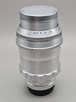 Tair-11 133mm f2.8 White Aluminum Early 015 Serial Multicoated USSR Bokeh... - Image 1 of 4