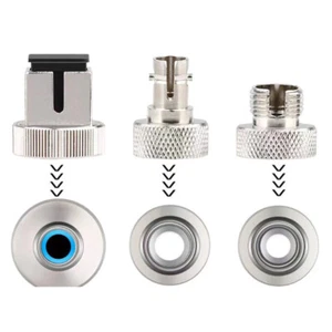 New Optical Fiber Connector Adapter SC/FC/ST Optical Power Meter Conversion Head - Zdjęcie 1 z 16