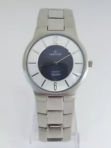 Sartego Seville quartz sapphire 50 meter stainless steel men's watch SVQ113 - Picture 1 of 5
