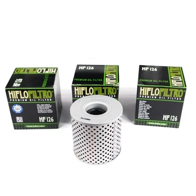 3X HIFLO Filtro Olio HF126 Per Kawasaki Z 750 Y Ltd Twin Foto 1 de 3