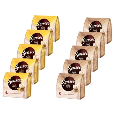 SENSEO Pads Typ Café Latte + Typ Café Latte Vanilla à 5x8 Getränke- 80 Portionen - Bild 1 von 4