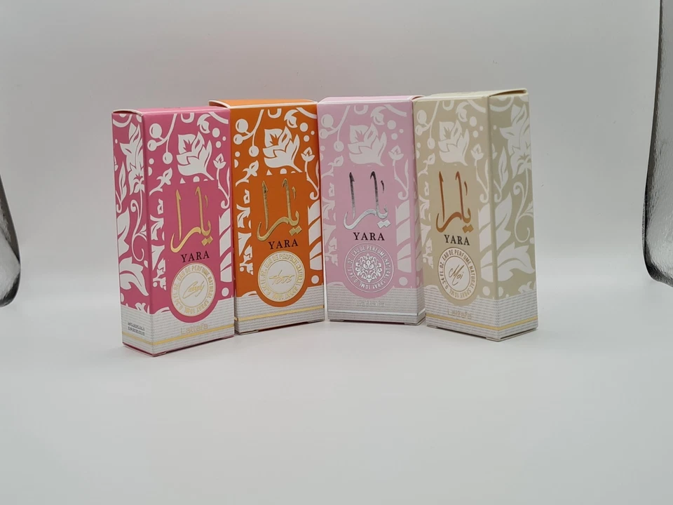 LATTAFA 4× Parfümöl Yara - Asad Eau de Parfum Roll-On 10ml für Damen und Herren Neu OVP