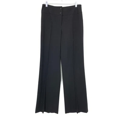 Evan Picone Essentials Trouser Dress Pants Womens Size 6 Stretch Black  - Image 1 of 4