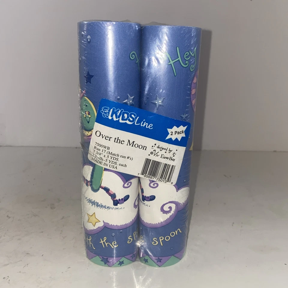 Kids Line «Over The Moon» 2 рулона 5 ярдов каждый разработан Viv Eisner Hess - Изображение 1 из 4