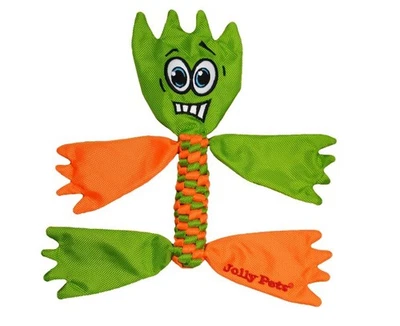 Brand New Jolly Pets Flathead Tug/Squeak Toy, Large Clinker & Squeaker - Image 1 of 4