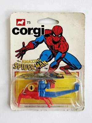 Diecast SPIDER-MAN SPIDERCOPTER No. 75 - Corgi 1978 - Immagine 1 di 4