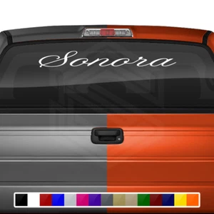 SONORA SON Mexico Decal Sticker Windshield Window Vinyl Graphic Estado Car Truck - Picture 1 of 3