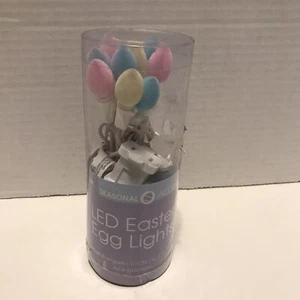 Darice LED Easter Egg String Lights (20) ~ Indoor / Outdoor 5.75ft Total Length - Picture 1 of 2