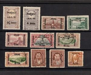 IRAQ SELECTION OF EARLY STAMPS INCL. MOSUL, REVENUE TYPES &c