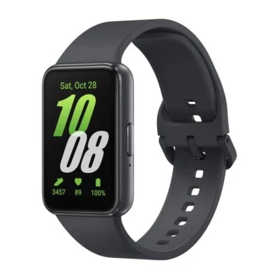 Samsung Galaxy Fit 3 SM-R390 Fitness Tracker 1,6" AMOLED Uhr Touch IP68 schwarz - Bild 1 von 2