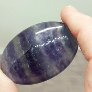 Fluorite "A +" Grade Soapstone- 6 x 4 cm Aura cleansing -Protection - Picture 1 of 3