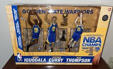 Golden State Warriors McFarlane 3 Pack Curry Thompson Iguodala Championship New!