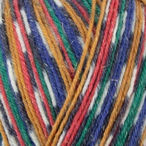 West Yorkshire Spinners ::Signature 4 Ply #1155:: sock yarn Nutcracker Sparkle - Picture 1 of 3