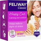 Feliway Classic Plug In Diffuser + Refill Pack Calm Cat Stress Relief 30 Day Kit