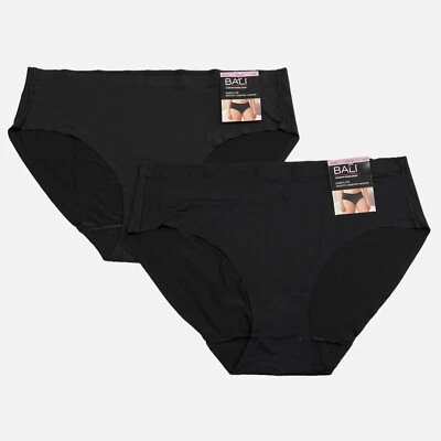 Bali Easylite Hipster Panty M 6 MEDIUM 2 Pack Panties DFEL63 Seamless Underwear - Image 1 of 4