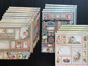 GRAPHIC 45 PLACE IN TIME / PAPER DOLLS Plus More 12 x 12 Scrapbook Paper - Picture 1 of 7