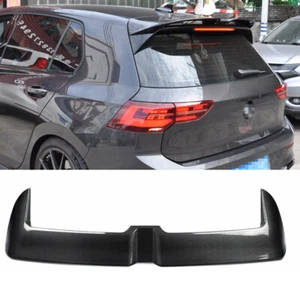 Carbon Fiber For 2022-2024 VW GTI MK8 VIII Rear Tailgate Roof Top Spoiler Wing - Picture 1 of 11
