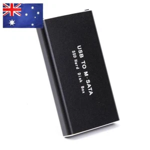 Mobile Hard Disk Box mSATA to Type-C 3.1 Adapter Laptop SSD Disk Enclosure - Afbeelding 1 van 12