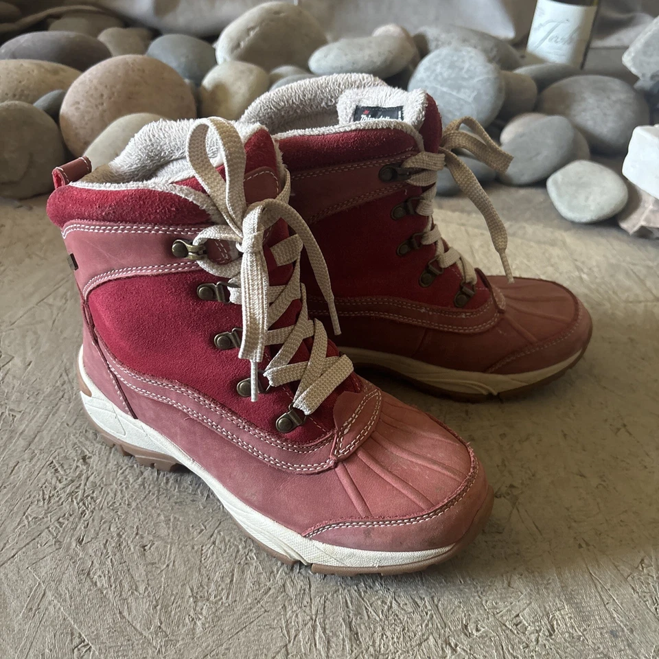 Bota de Senderismo Kodiak Para Mujer Aislada Cuero EE. UU. Talla 8 Repelente X Invierno Impermeable Foto 1 de 4
