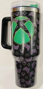 XBOX 40OZ STAINLESS STEEL INSULATED TRAVEL MUG 1200ML WITH LID NWOT [AI] - Picture 1 of 3