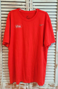 NIKE US CLUB SOCCER TRAINING JERSEY Mens XL Red Dri-Fit Short Sleeve T-Shirt