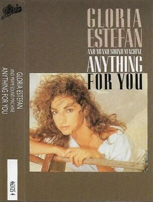 GLORIA ESTEFAN & THE MIAMI SOUND MACHINE ANYTHING FOR YOU CASSETTE ALBUM POP - Image 1 of 4