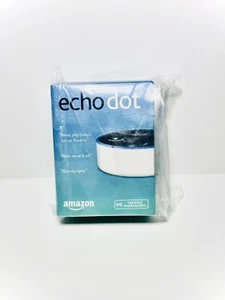 SEALED Amazon Echo Dot (2nd Generation) Smart Speaker - White - Picture 1 of 1