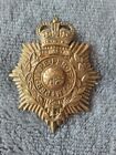 Royal Marines Gibraltar Helmet Plate Cap Badge – Brass Original 86mm x 75mm