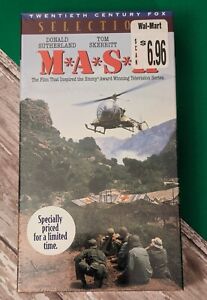 M*A*S*H (1970) VHS - Sealed w/ Watermark - Altman MASH Sutherland Gould Skerritt