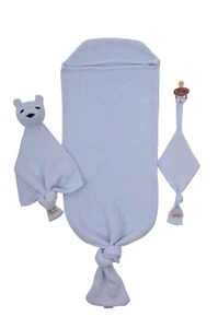 Minora Baby Maglieria Cocoon Swaddle Set (0-8 mesi)-- Sacco a pelo - Zaino - Foto 1 di 7