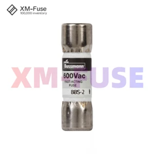 100 PIEZAS fusibles de acción rápida Eaton Bussmann BBS-2 BBS2 2A 600Vac - Imagen 1 de 4