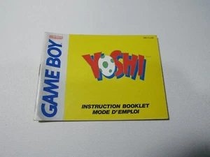 Notice Yoshi Nintendo Game Boy - Imagen 1 de 2