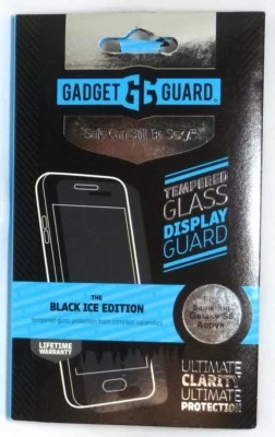 Glass Screen Protector for Samsung Galaxy S6-ACTIVE, Gadget Guard Black Ice - Image 1 of 3