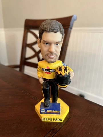 Steve Park NASCAR Limited Edition Collectible Bobblehead NAPA Pennzoil Cover