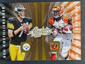 2014 Absolute 20th Anniversary Quads Rothlisberger/Bernard/Green/Smith Jr.