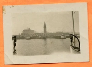 San Francisco CA Ferry Building Snapshot 24 April 1923 - Picture 1 of 3