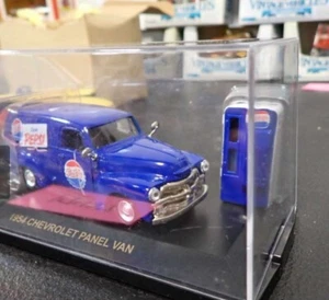 1998 Road Champs Pepsi 1954 Chevrolet Panel Van Delivery Truck 1:43 In Case - Picture 1 of 2