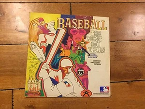 Baseball Over 100 Years From 1869-1980 LP RECORD The First History  - Picture 1 of 3
